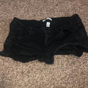 Black shorts